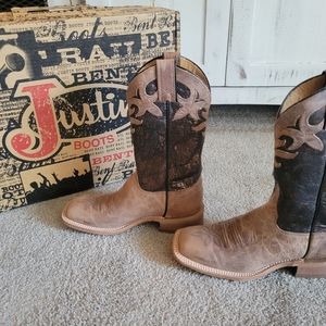 Women's Justin Square Toe Boots